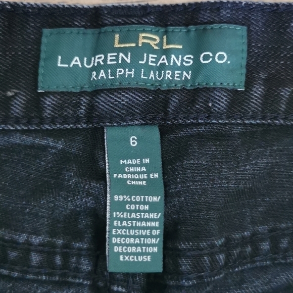 RALPH Lauren Jeans Co. Black Classic Bootcut Jeans 6 - Picture 8 of 11